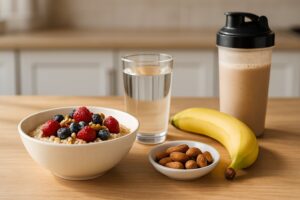 Mehr über den Artikel erfahren Pre-Workout Ernährung 2.0: Was moderne Studien über Timing, Glycogen & Performance zeigen